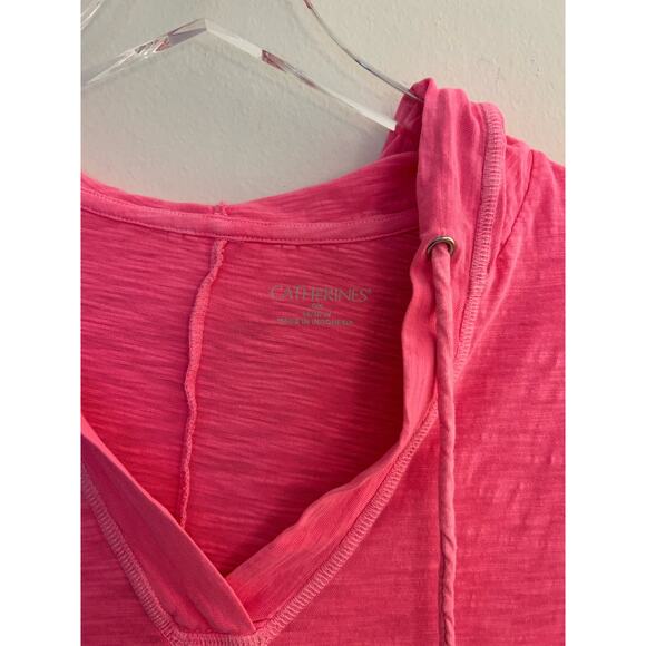 Catherines Riviera Hooded Tunic Performance Top Plus Size 0X 14/16 - Picture 5 of 7